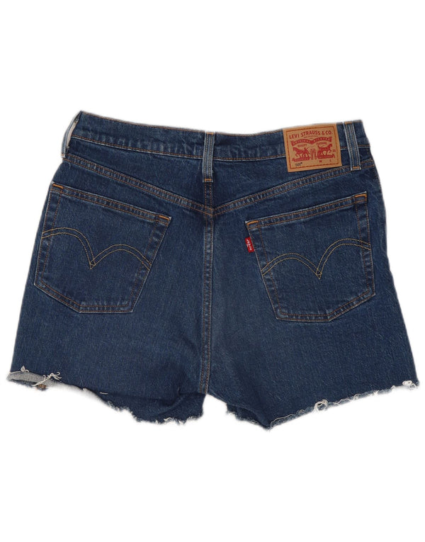 Pantaloncini di jeans Levi's 501 da donna W29 in cotone blu medio