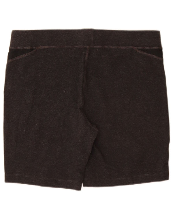 Pantaloncini sportivi da donna FILA UK 8 piccoli in cotone color block grigio