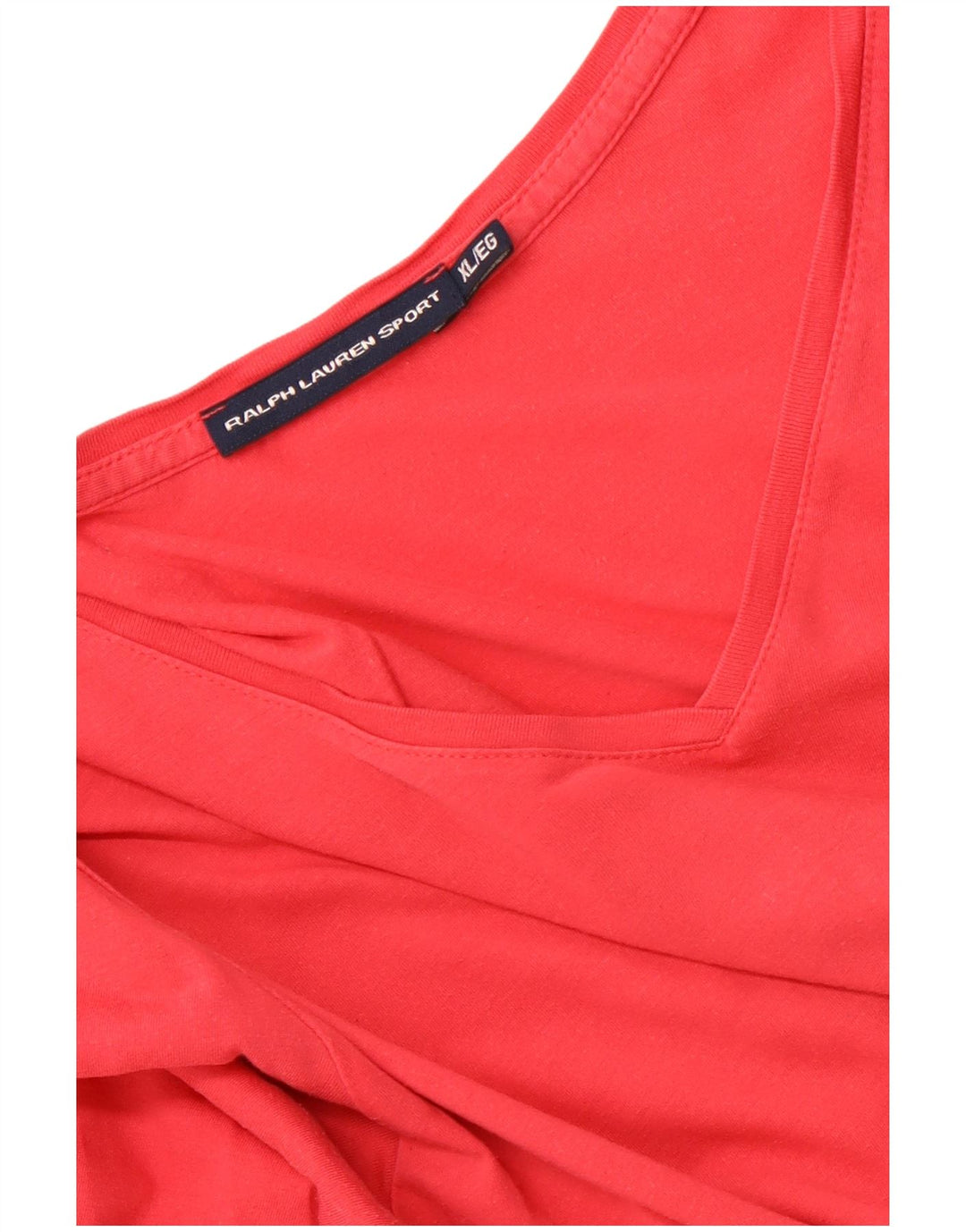 Top manica lunga da donna Ralph Lauren UK 18 XL Rosa