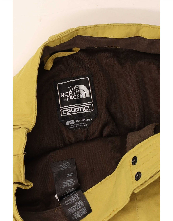 Pantaloni da sci cargo da uomo The North Face Large in nylon giallo