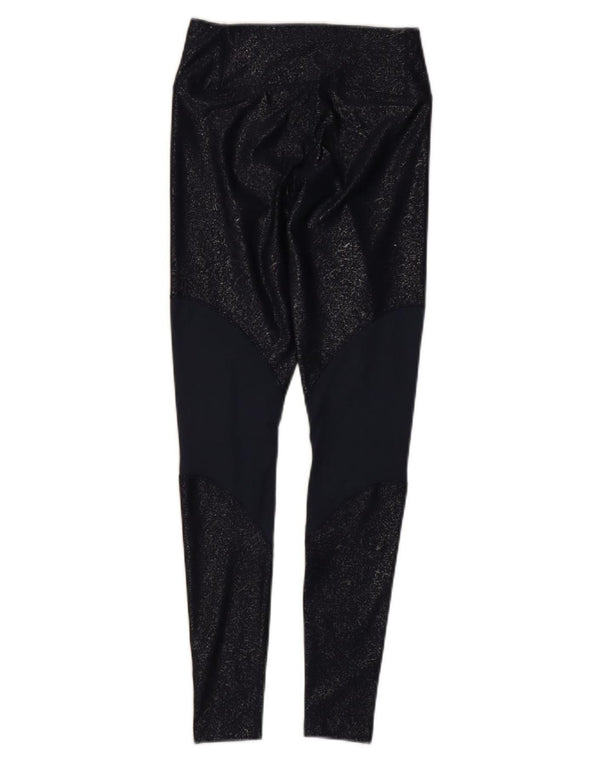 Leggings Nike da donna UK 4 XS blu navy poliestere colorblock