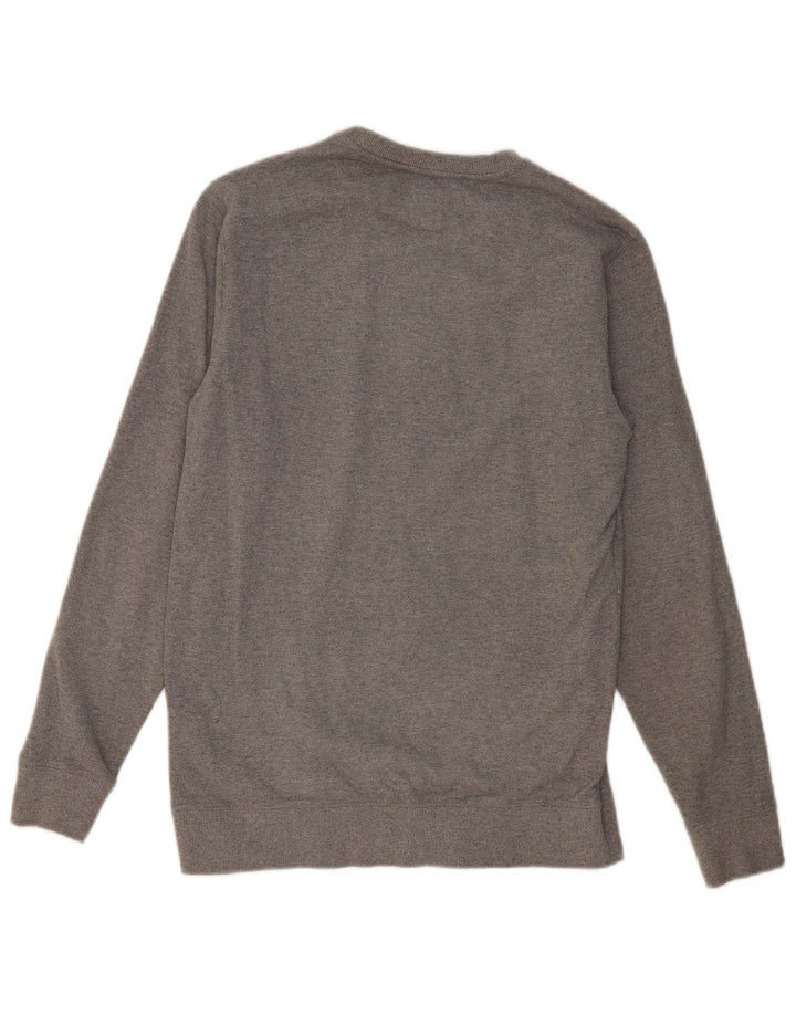 Felpa grafica da uomo di Vans, maglione piccolo, cotone chiazzato grigio