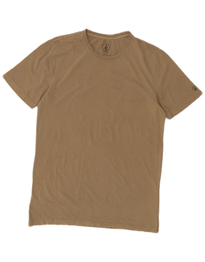 T-shirt da uomo Volcom Modern Fit Top in cotone kaki medio