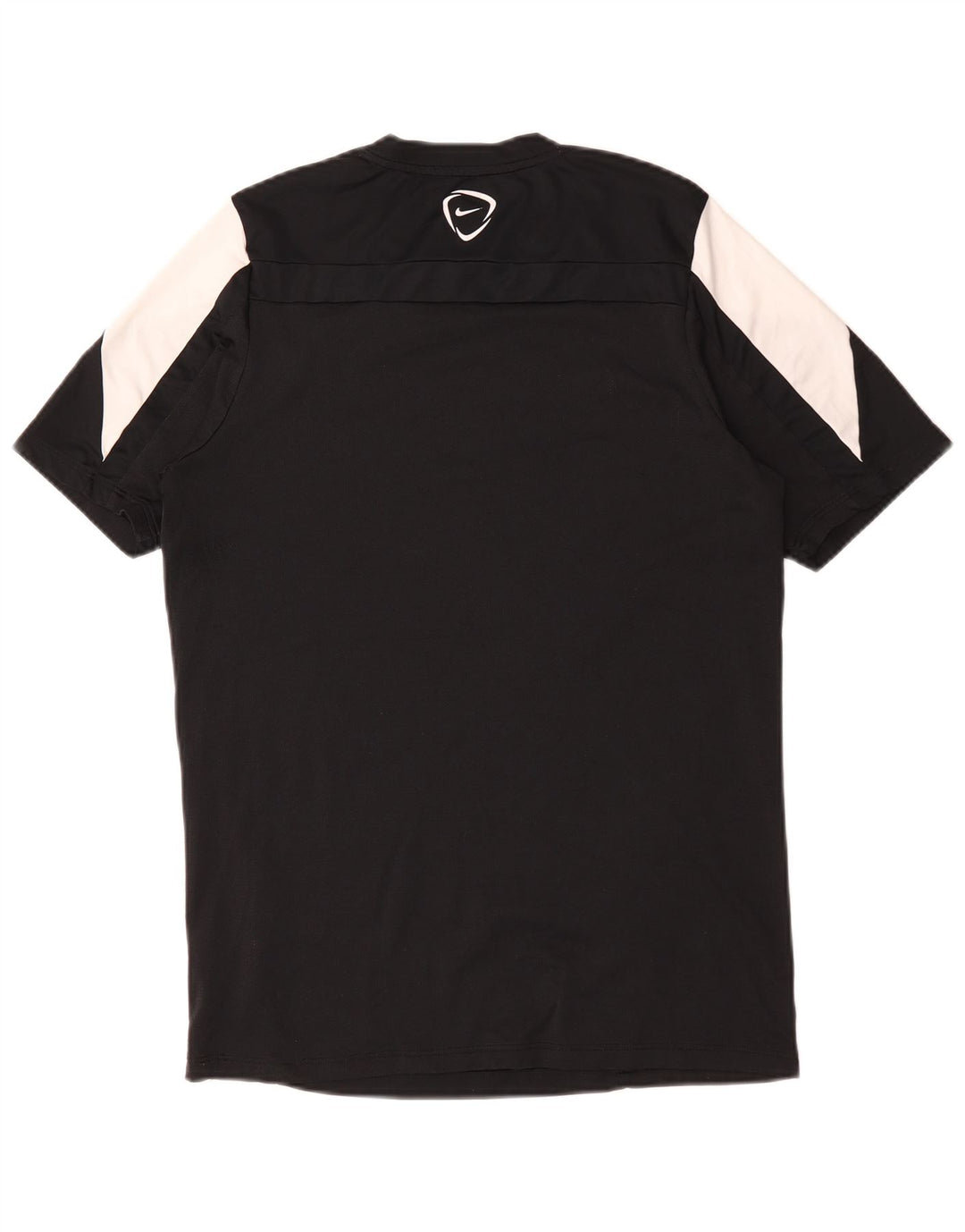 T-shirt Nike Dri Fit da uomo, grande, in poliestere color block nero