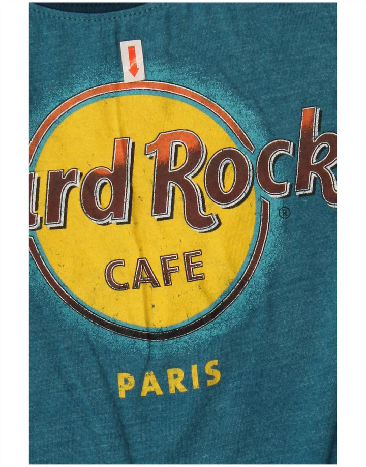 HARD ROCK CAFE Maglietta grafica per ragazze Paris 13-14 anni Blu medio