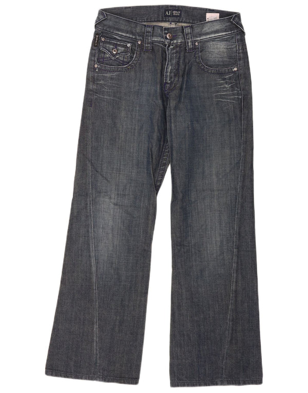 Jeans Bootcut da uomo Armani W29 L30 in cotone blu