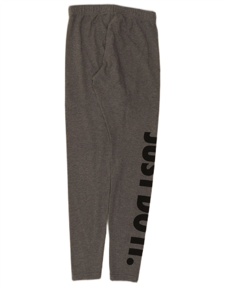 Leggings grafici da donna Nike UK 8 piccolo cotone chiazzato grigio