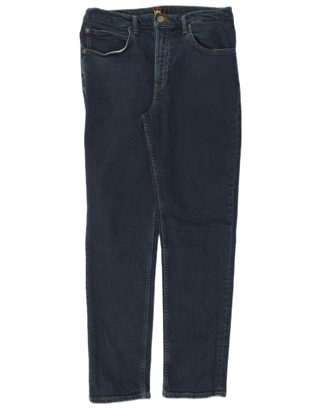 Jeans dritti da uomo LEE Brooklyn W34 L32 in cotone blu