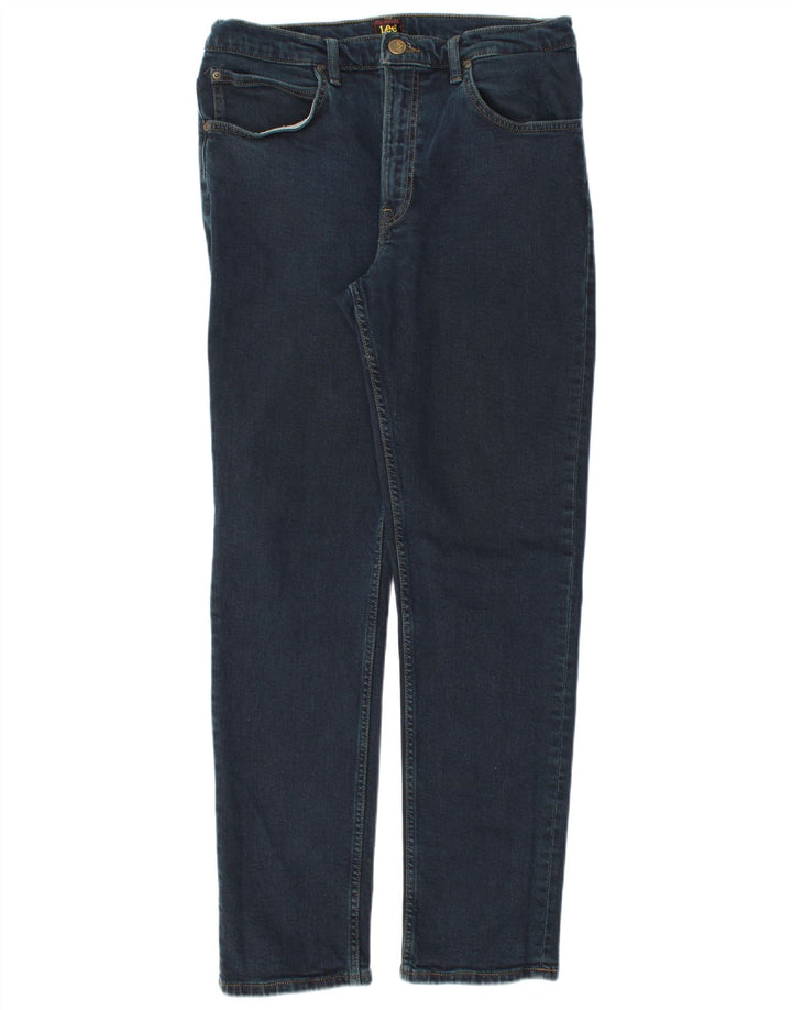 Jeans dritti da uomo LEE Brooklyn W34 L32 in cotone blu