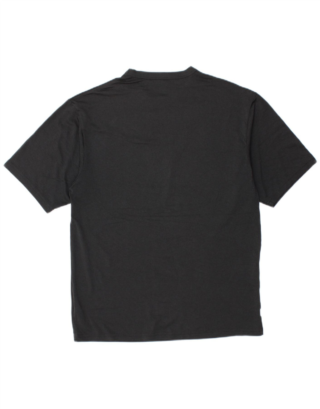 T-shirt Nike da uomo Dri Fit, top in poliestere nero medio