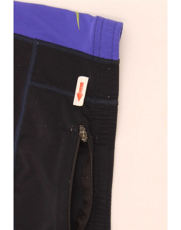 Leggings Nike Dri Fit da uomo UK 38/40 Poliestere color block medio nero