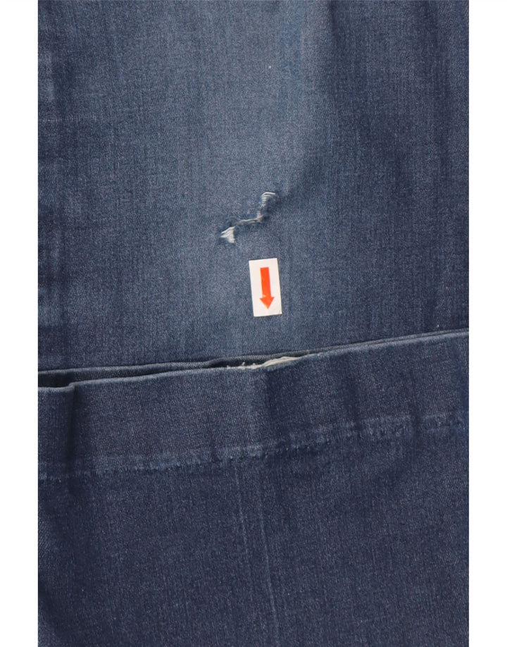 Jeans dritti LEE da donna con etichetta platino US 6 medio W30 L30 cotone blu
