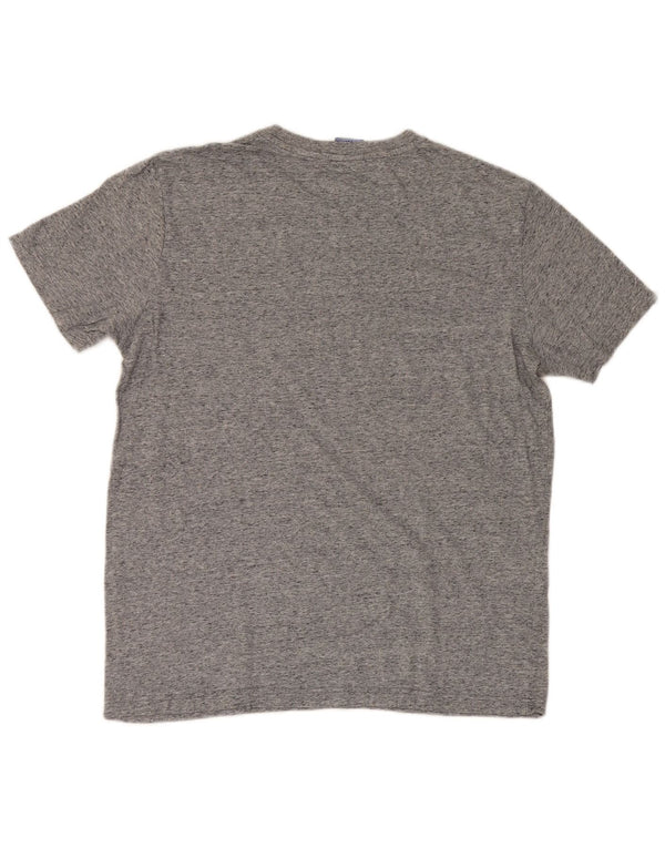 T-shirt grafica da uomo Champion Top grande grigio chiazzato