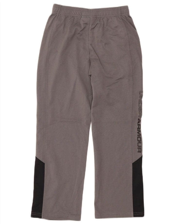 Pantaloni della tuta da bambina UNDER ARMOUR 9-10 anni Colorblock grigio medio