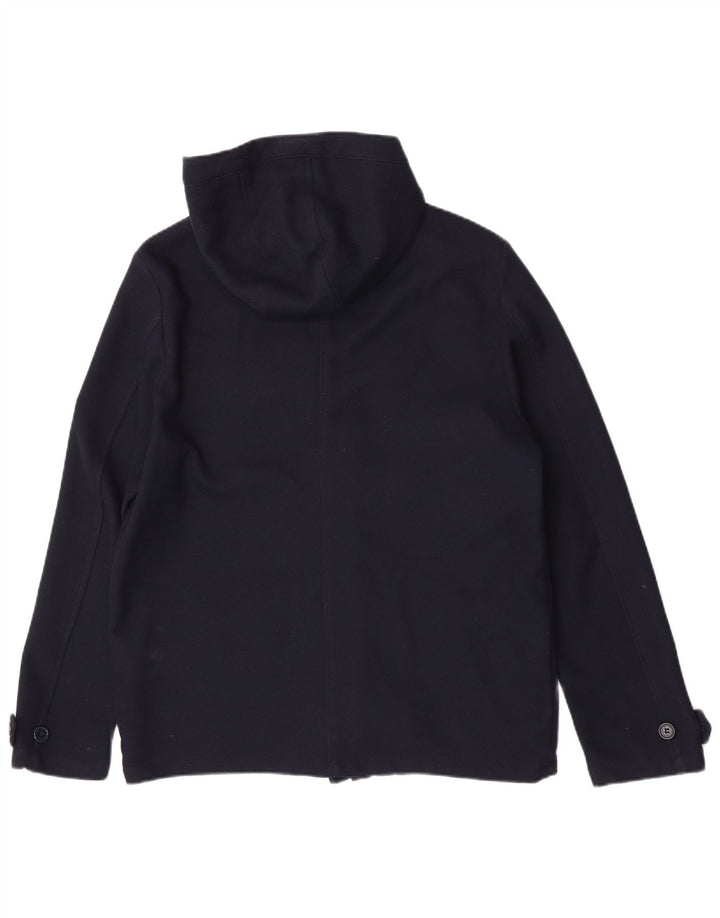 Giacca da uomo con cappuccio Harmont & Blaine UK 40 Large in poliestere blu navy
