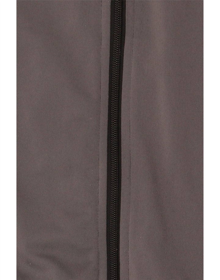 Giacca da tuta da ragazzo Adidas 9-10 anni in poliestere color block nero