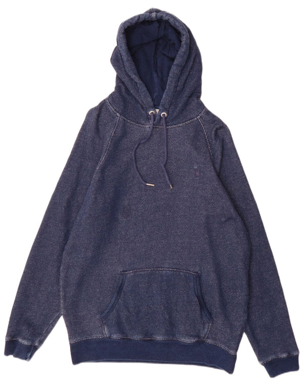 Maglione con cappuccio da uomo Jack Wills XS in cotone blu navy
