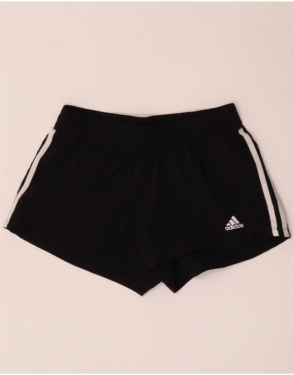 Pantaloncini sportivi Adidas Aeroready da donna UK 4/6 XS poliestere nero