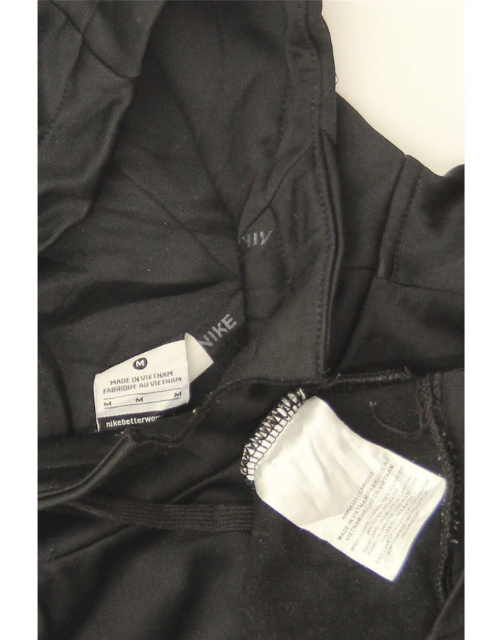 Felpa con cappuccio Nike Therma-Fit da uomo, poliestere nero medio