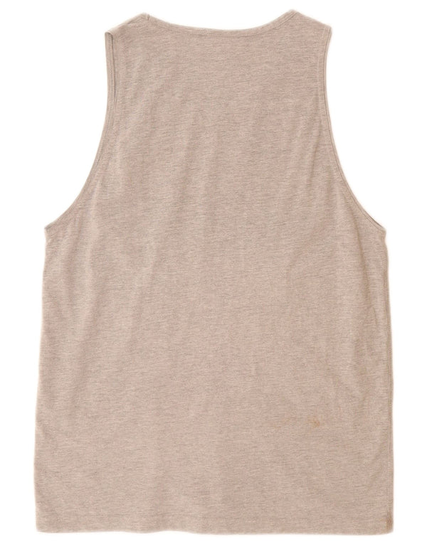 Canotta grafica ASICS per ragazze 15-16 anni XL grigio screziato