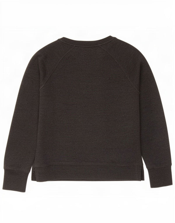 Calvin Klein Womens Graphic Sweatshirt Jumper UK 18 XL Grey Cotton