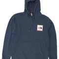 Felpa con cappuccio grafica da uomo The North Face in cotone blu medio