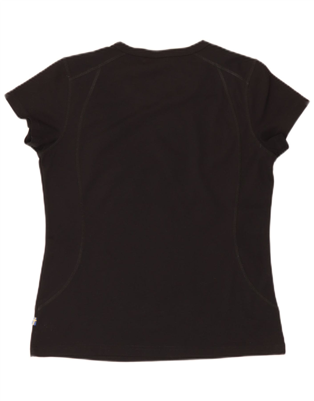 T-shirt da donna Fjall Raven Top UK 14 poliestere nero medio