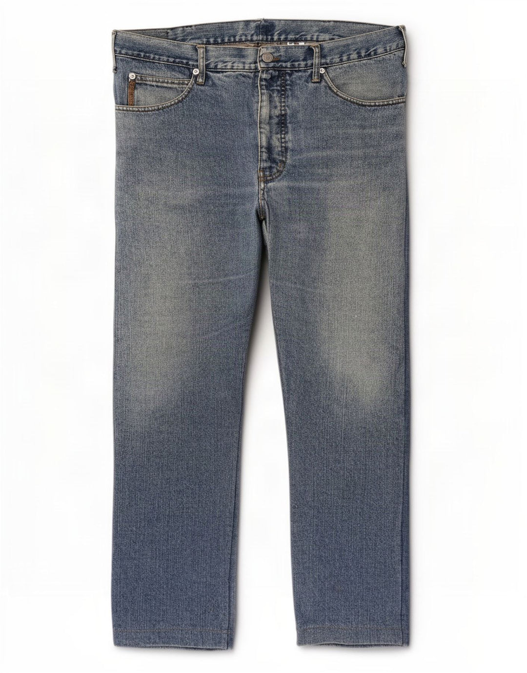 Jeans dritti da uomo Armani Comfort Fit W40 L28 Blu