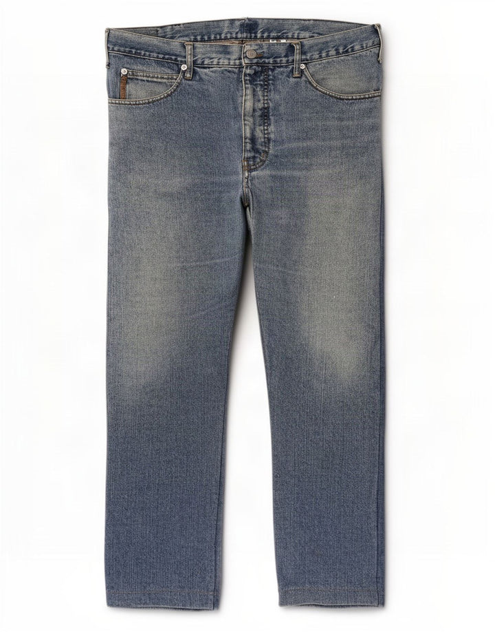 Jeans dritti da uomo Armani Comfort Fit W40 L28 Blu