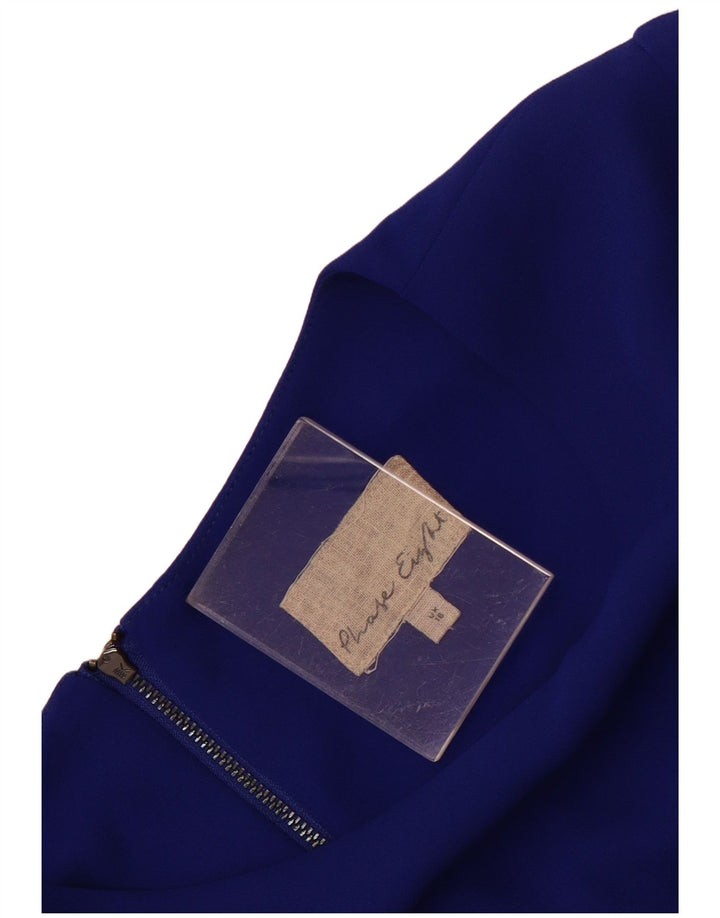 Abito a trapezio da donna con maniche a 3/4 Phase Eight UK 18 XL Blu