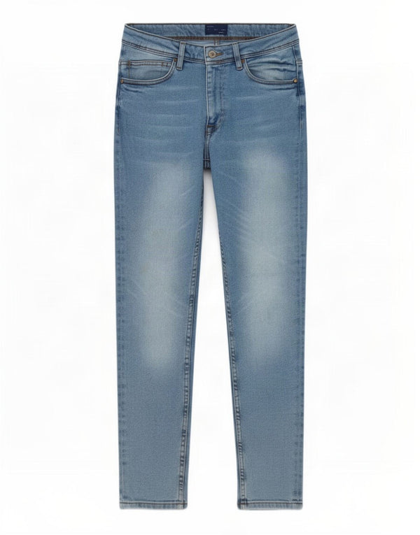Zara Mens Slim Jeans EU 44 Large W34 L29 Blue