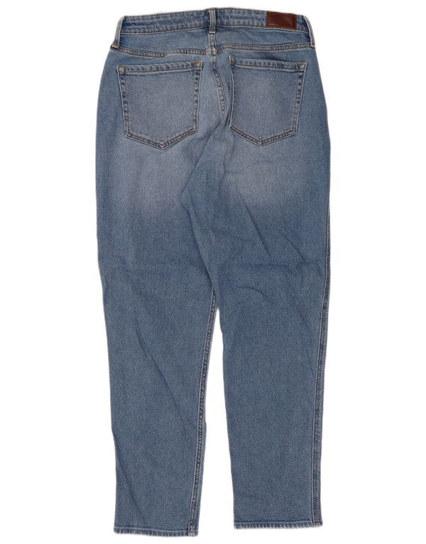 Jeans Hollister Mom Jean a vita alta da donna affusolati US 11 Large W30 L25 Blu