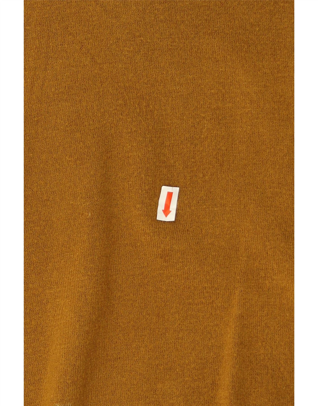 Maglione Zara da uomo girocollo in viscosa giallo medio