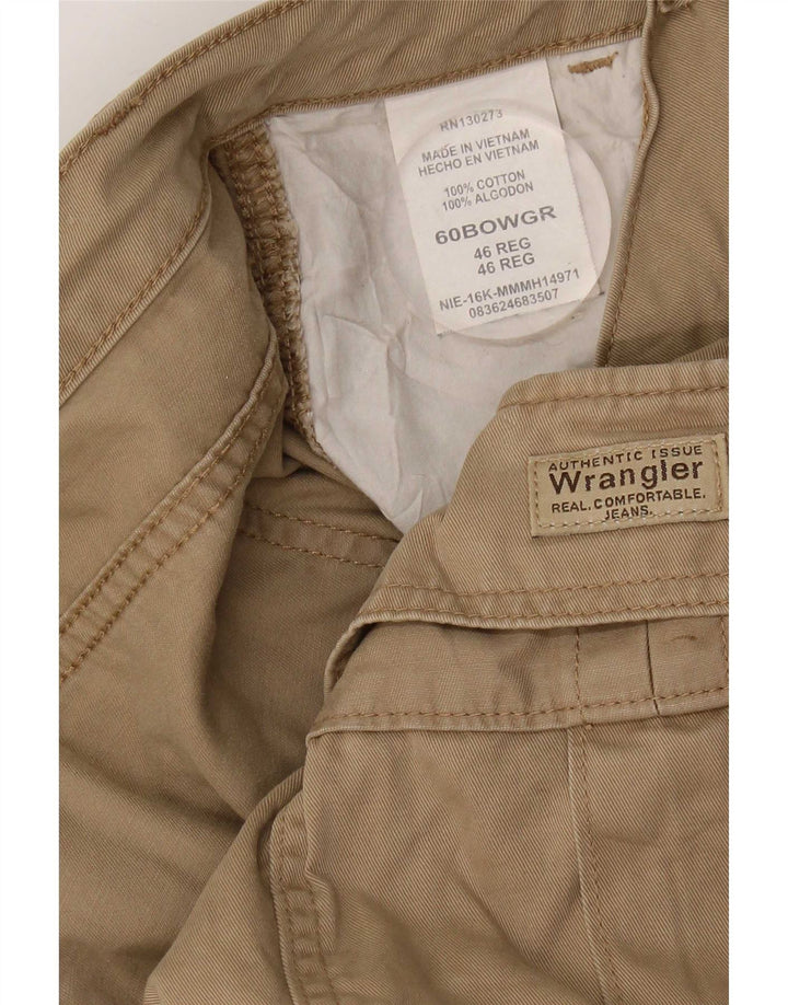 Pantaloncini cargo da uomo Wrangler W46 3XL cotone beige