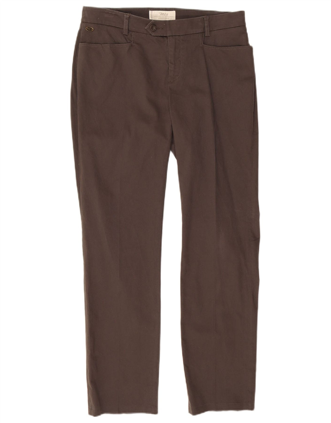 Pantaloni casual da donna Marlboro Classics UK 12 Medium W30 L28 Cotone grigio