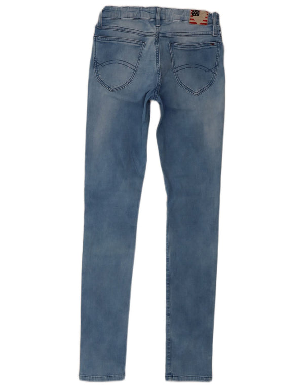 Jeans skinny per bambina Tommy Hilfiger 13-14 anni W26 L29 cotone blu