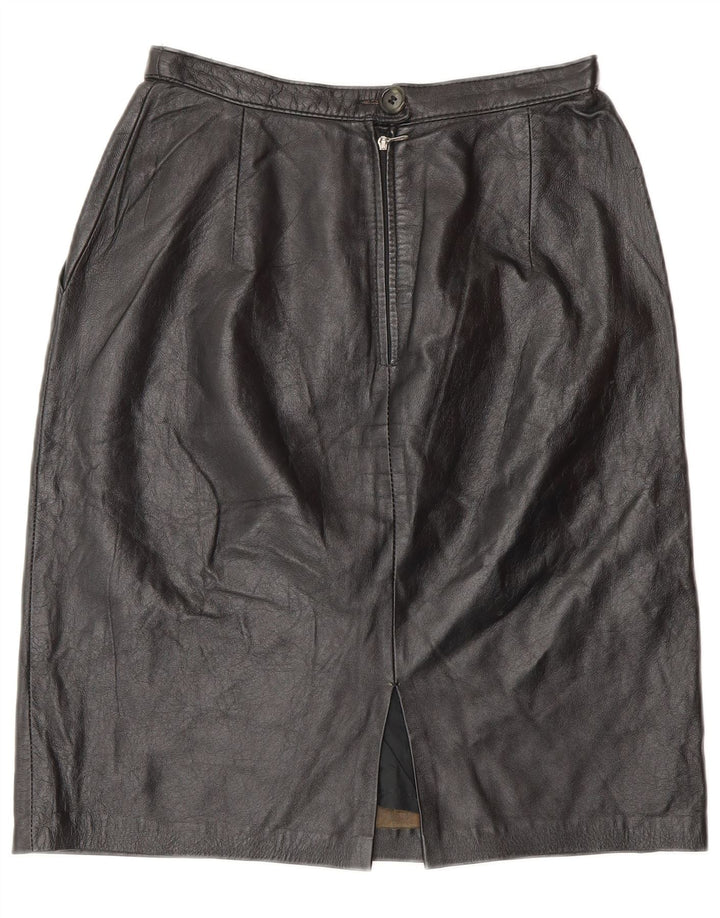 Gonna in pelle da donna VINTAGE W24 XS Nera