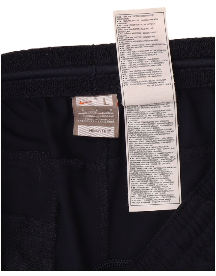 Pantaloncini sportivi da uomo Nike Large in poliestere blu navy