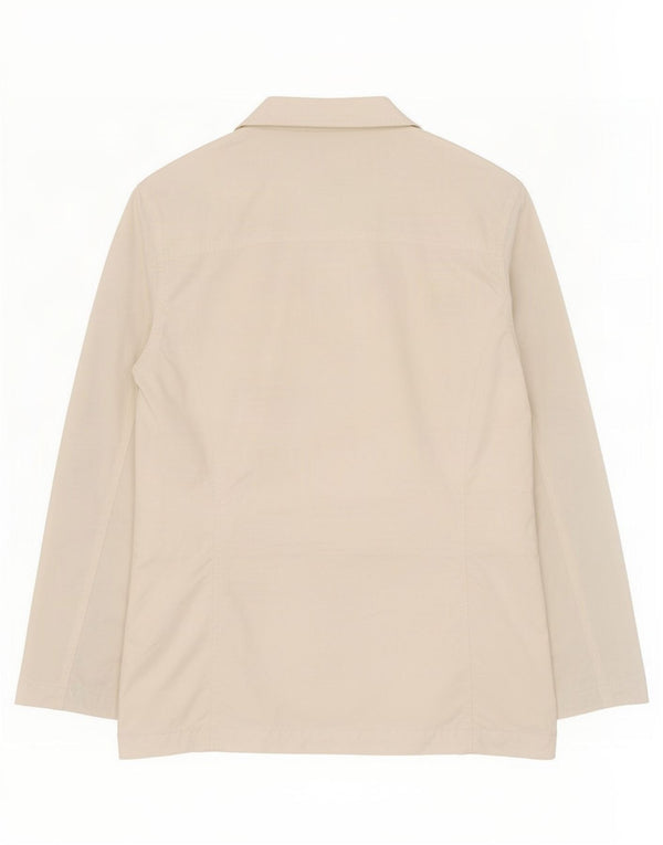 Giacca utility da donna Tommy Hilfiger UK 16 Large Poliestere bianco