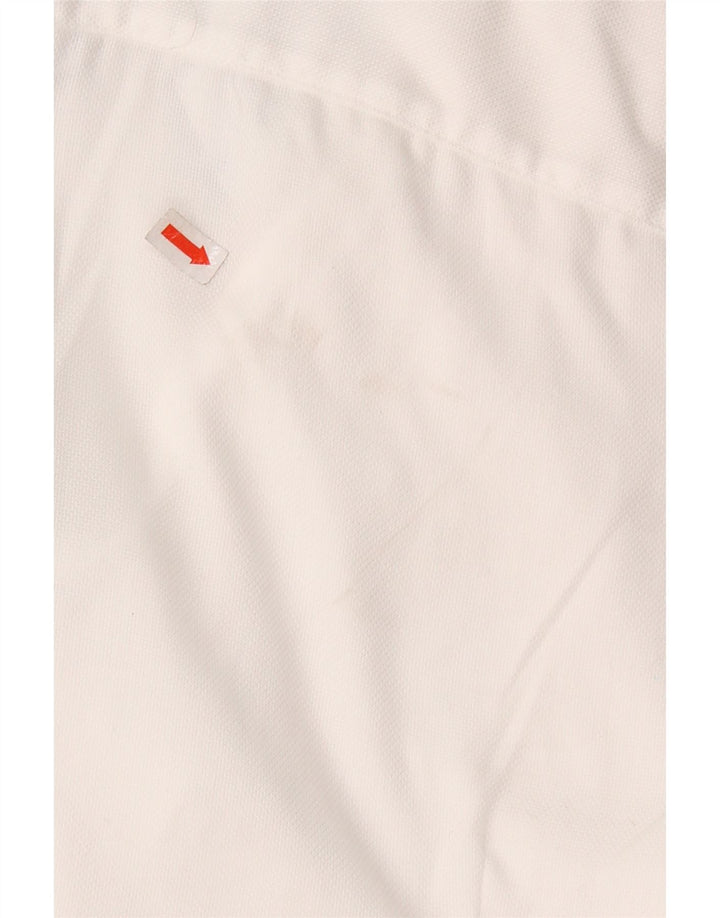 NARACAMICIE Mens Shirt Medium White