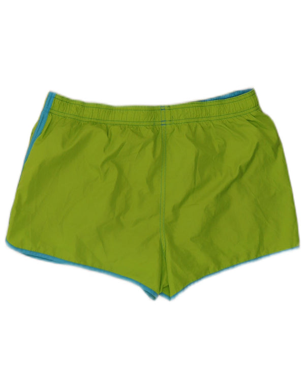 Pantaloncini da bagno grafici da donna Calvin Klein UK 14 verde medio