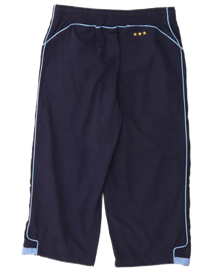 Pantaloni da tuta Nike Graphic Capri da uomo, color block medio blu navy