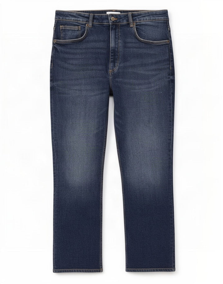Jeans dritti da donna Zara EU 46 2XL W36 L26 Blu