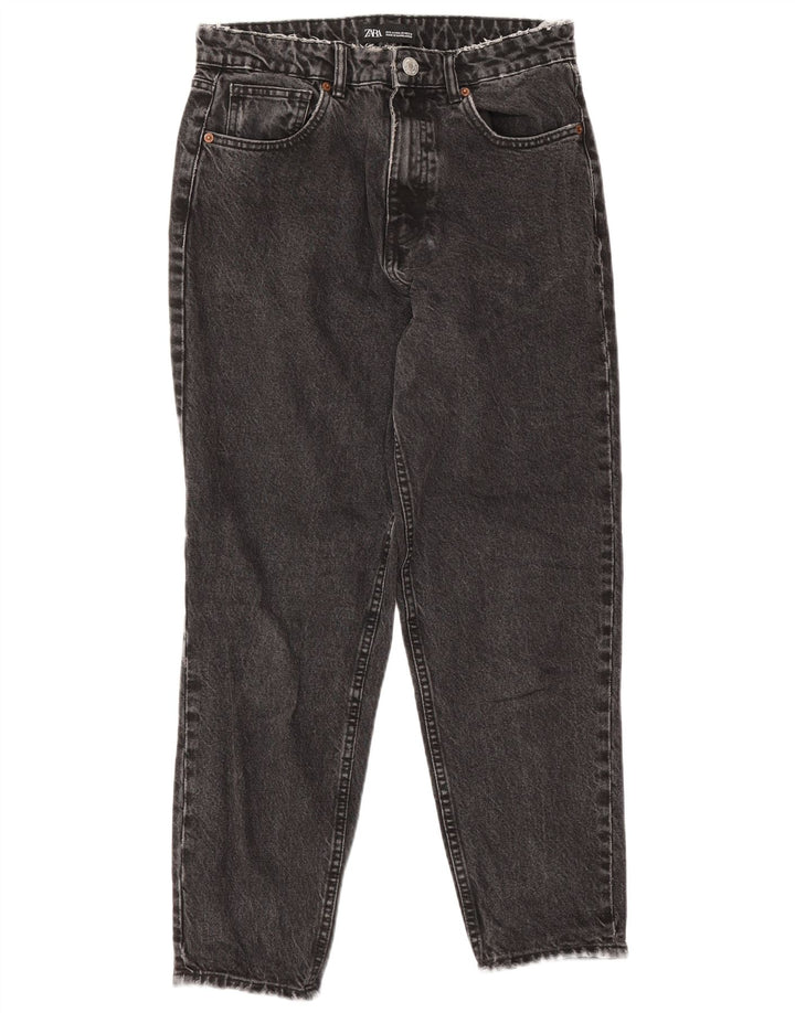 Jeans affusolati da donna Zara EU 40 medio W30 L27 cotone nero