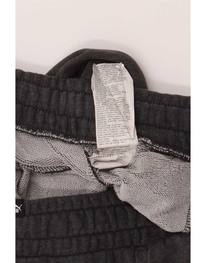 Pantaloni da tuta da uomo Puma Joggers in cotone grigio medio