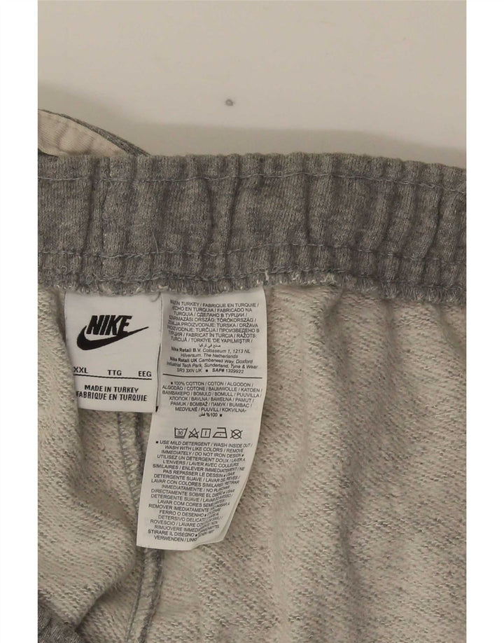 Pantaloni da tuta da uomo Nike Joggers 2XL Cotone grigio