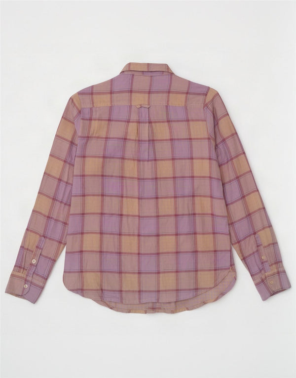 Camicia da donna Fat Face UK 12 Cotone a quadri multicolore medio