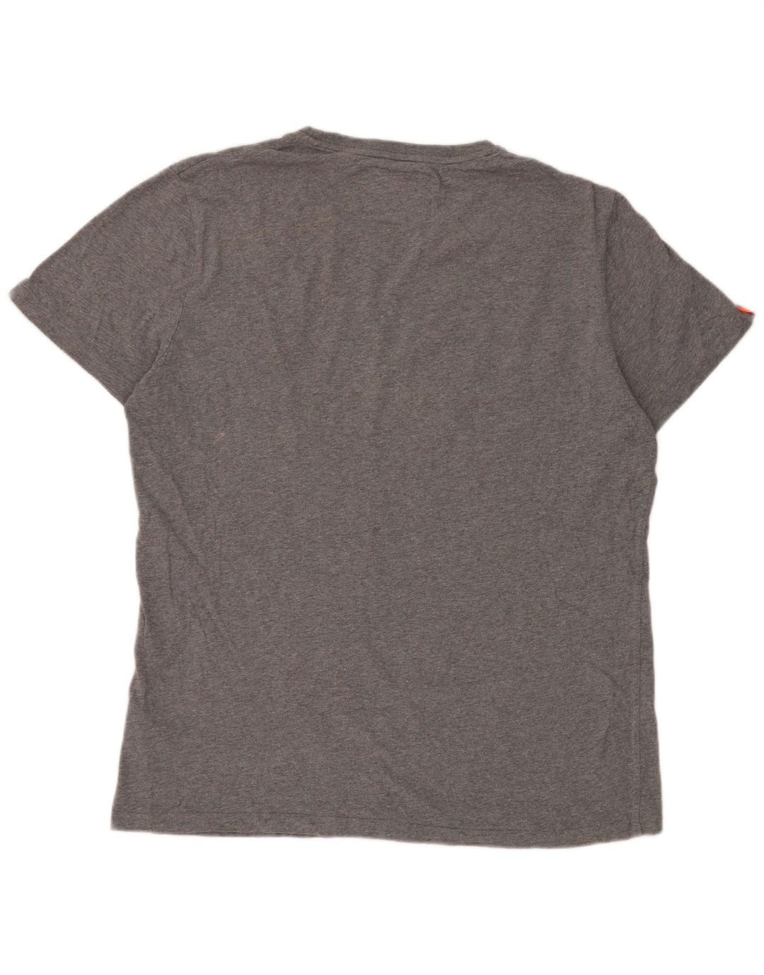 T-shirt da uomo Superdry Top 2XL cotone chiazzato grigio
