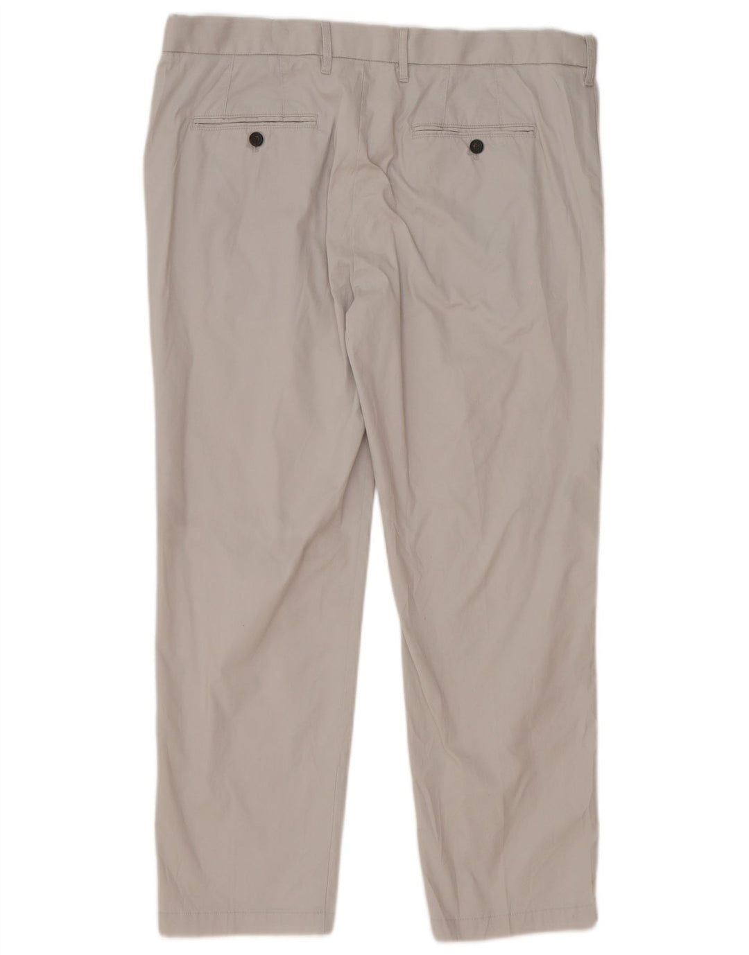 Pantaloni chino vestibilità regolare da uomo Marks & Spencer W38 L29 cotone grigio