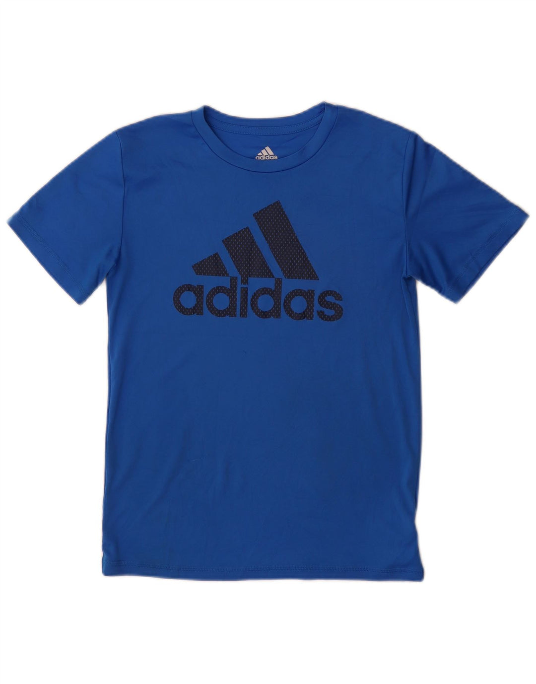 Maglietta grafica Adidas da ragazzo, 10-11 anni, blu medio